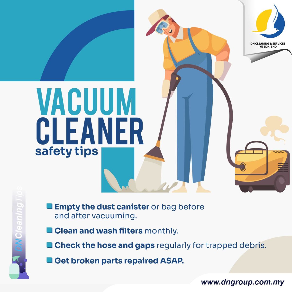 Vacuum Cleaner Safety Tips