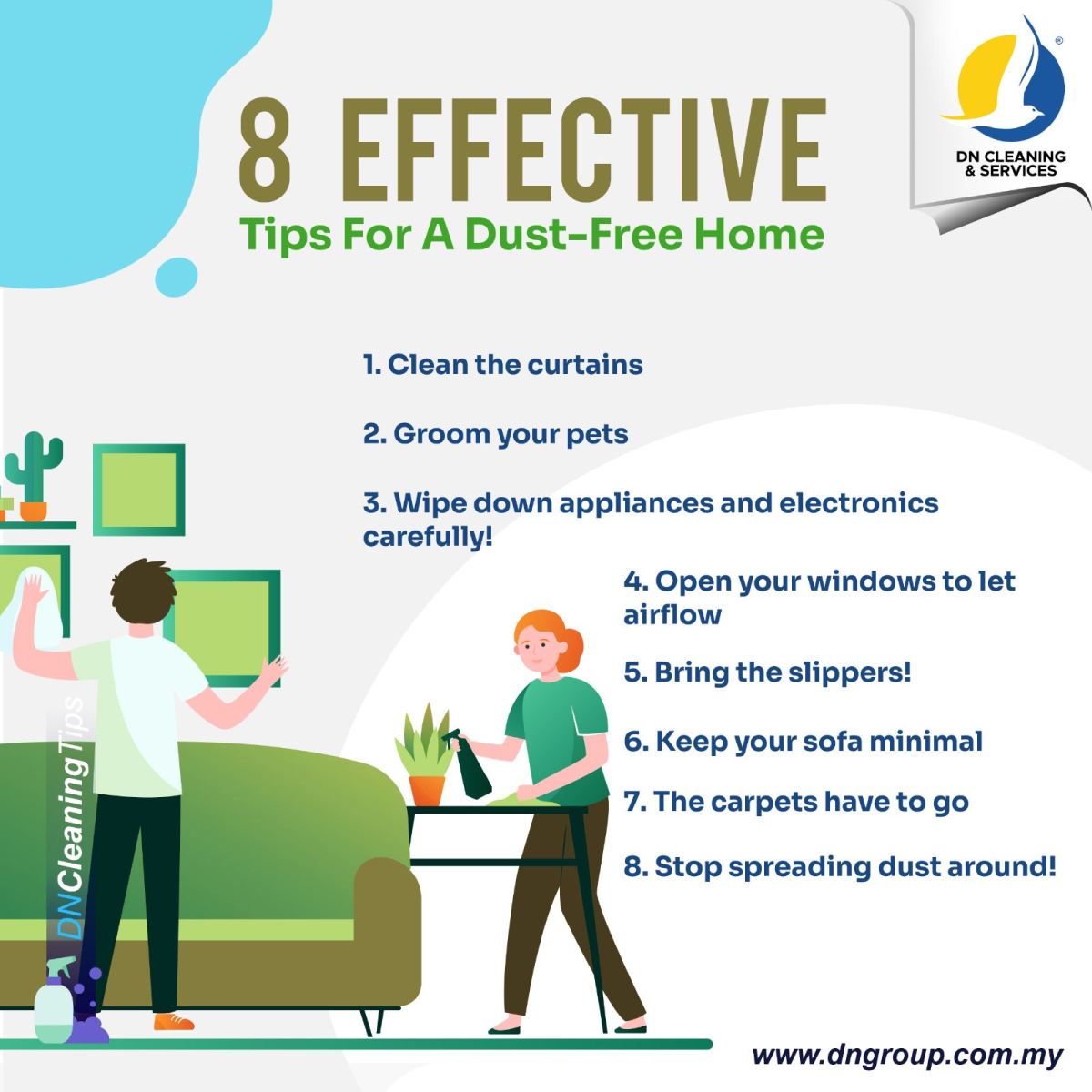 8 Effective Tips For A Dust-Free Home