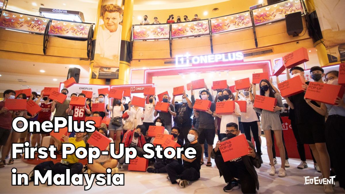 OnePlus First Ever Pop-Up Store in Malaysia! It's held in Sunway Pyramid Mall