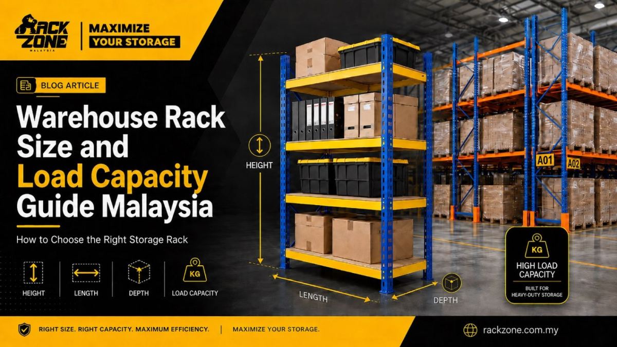 Warehouse Rack Size and Load Capacity Guide Malaysia: How to Choose the Right Storage Rack