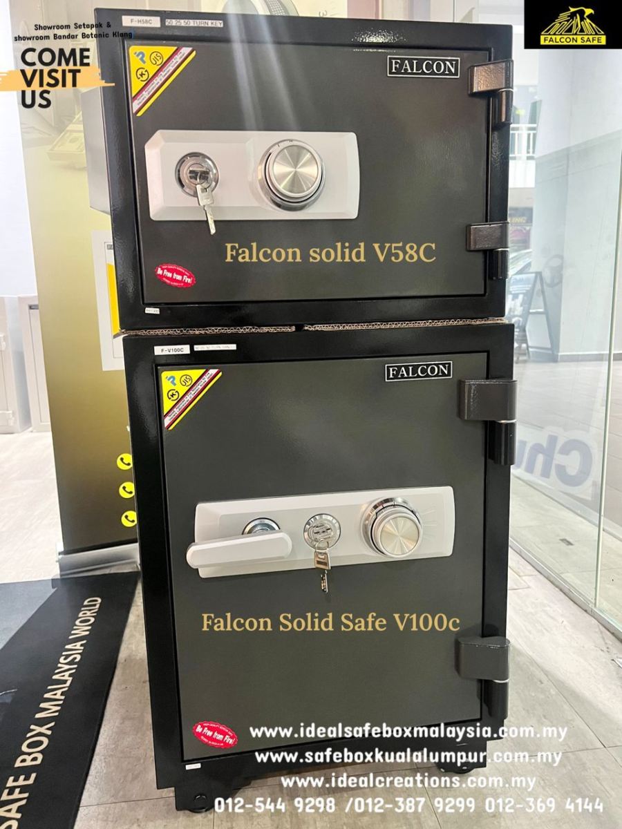 Falcon Solid Safe V100C Falcon Fire Resistance V100C Falcon Solid Safe V100C  Falcon Fire Safe Boxes