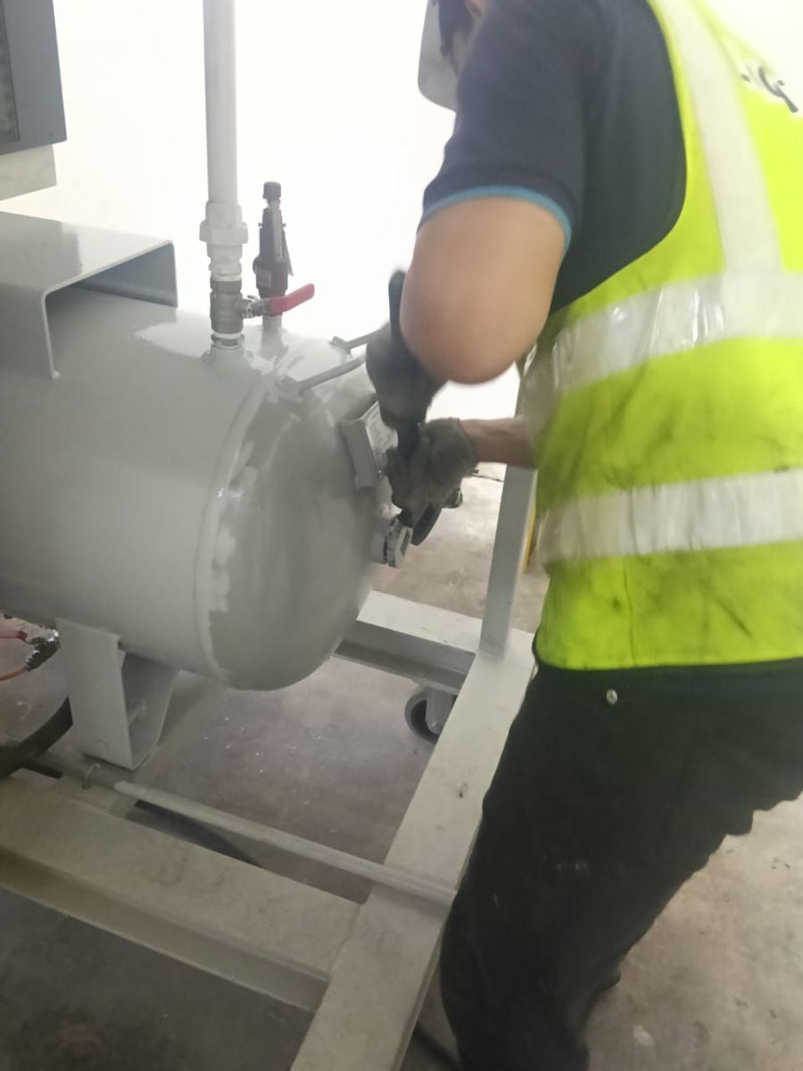 Yearly Service for Air Receiver Tank In Klang, Selangor