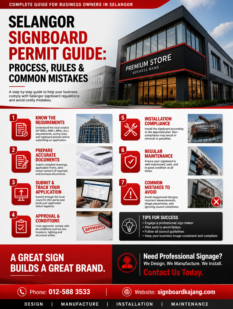 Selangor Signboard Permit Guide��Process, Rules & Common Mistakes