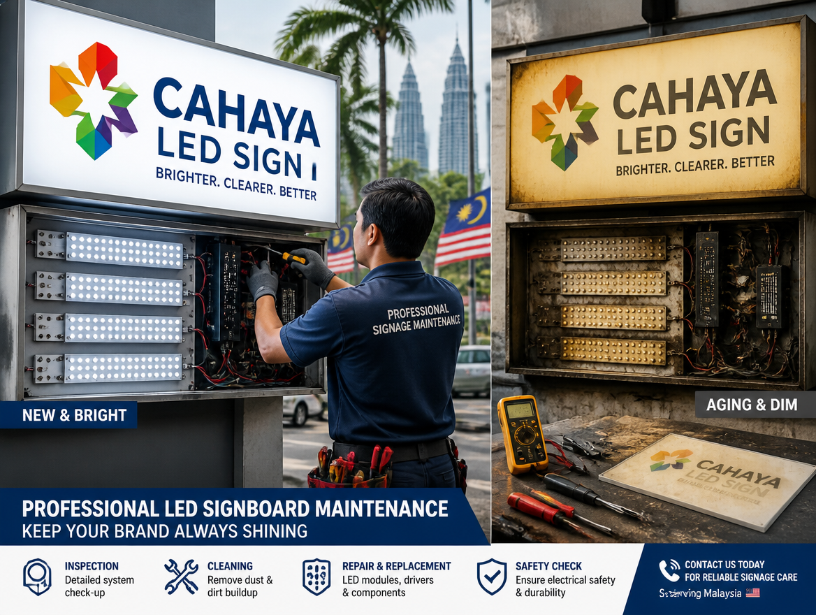 How Long Do LED Signboards Last? Replacement Tips for Malaysian Businesses
