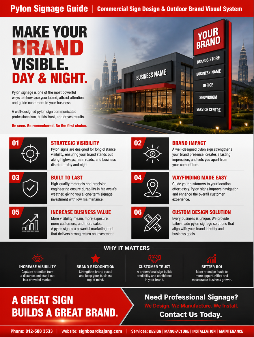 Pylon Signage Guide | Commercial Sign Design & Outdoor Brand Visual System