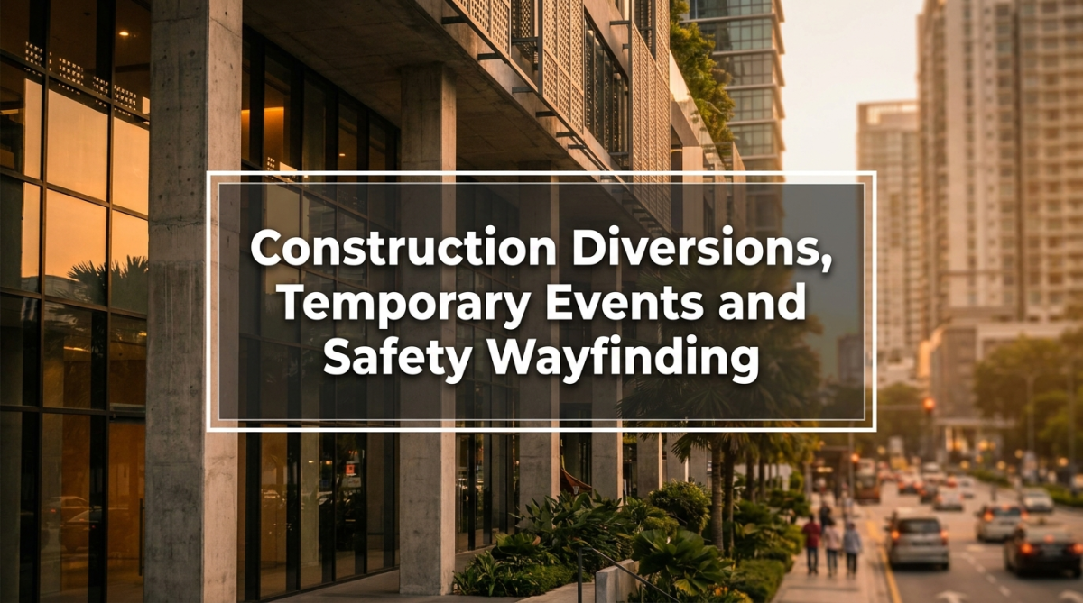Construction Diversions, Temporary Events and Safety Wayfinding: Building an Executable On-Site Signage System in Malaysia