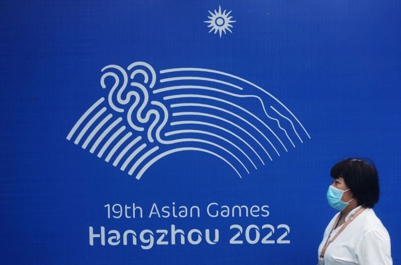 Chinese team wins Asian Games badminton men's singles gold medal