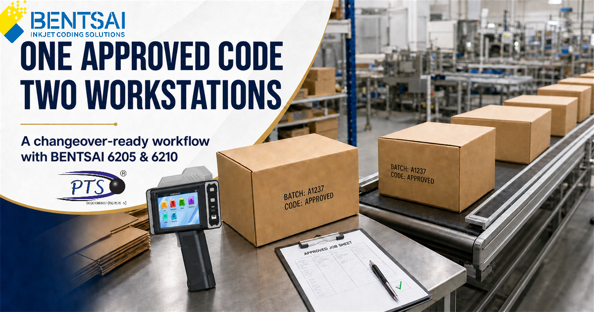 One Approved Code, Two Workstations: A Changeover-Ready Workflow with BENTSAI 6205 and 6210