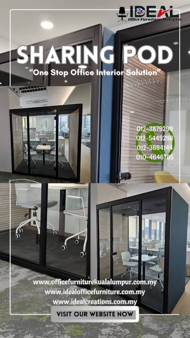 OFFICE POD FOR HOME USE & SOUNDPROOF OFFICE PODS