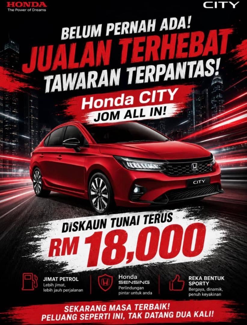 Honda discount in June 2026!! Book now and Grab it back!