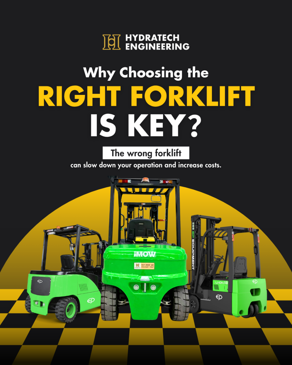 Why Choosing the Right Forklift Is Key