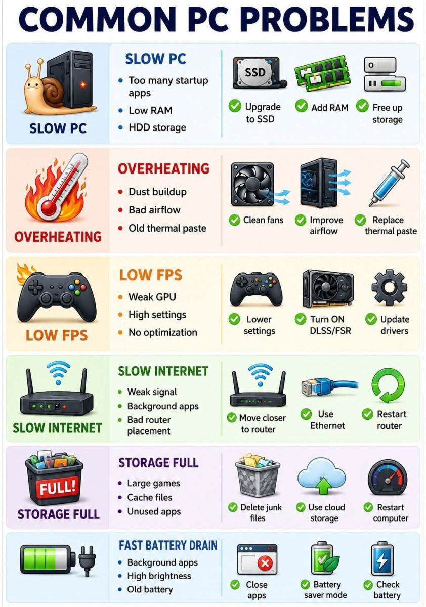 DNA COM Tips: Fixing Common Computer Problems