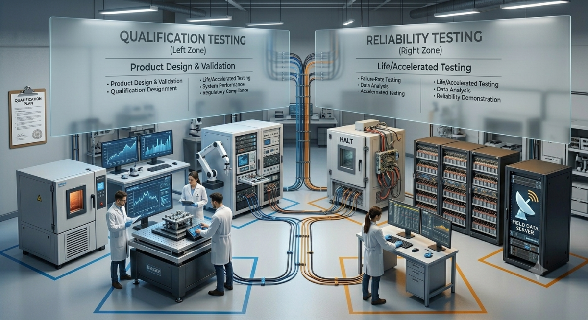 The Difference Between Qualification Testing and Reliability Testing