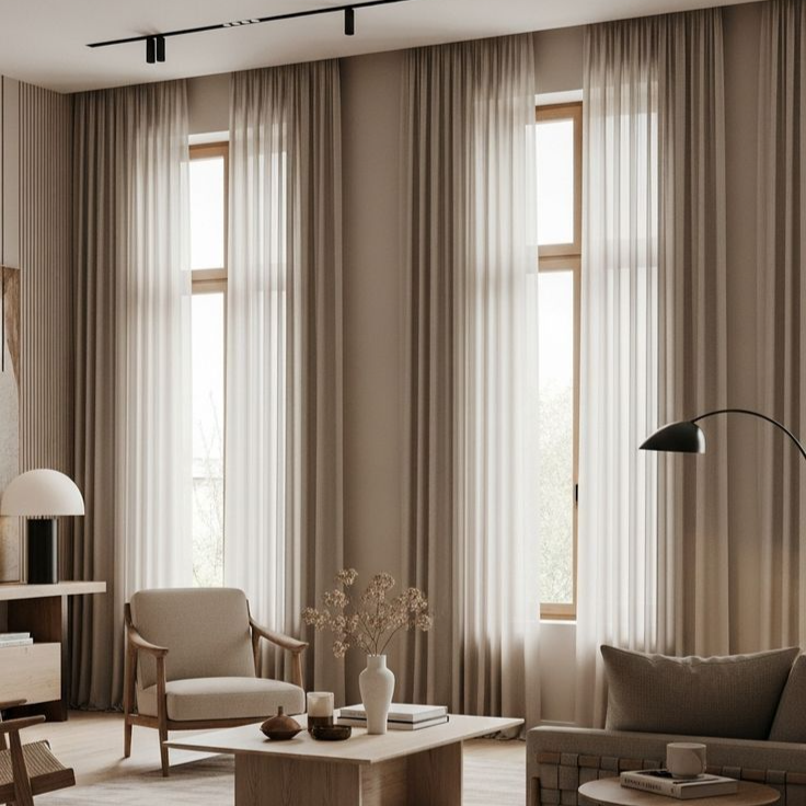 How Curtains Can Make a Small Room Look Bigger