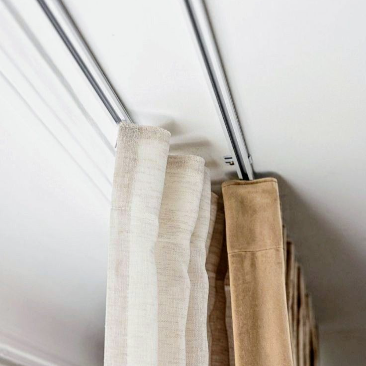 Curtain Tracks vs Curtain Rods: What's the Difference?