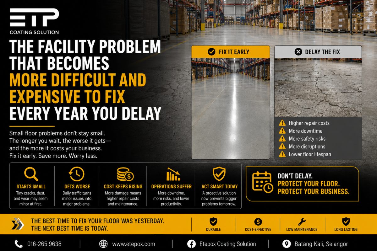 The Facility Problem That Becomes More Difficult and Expensive to Fix Every Year You Delay