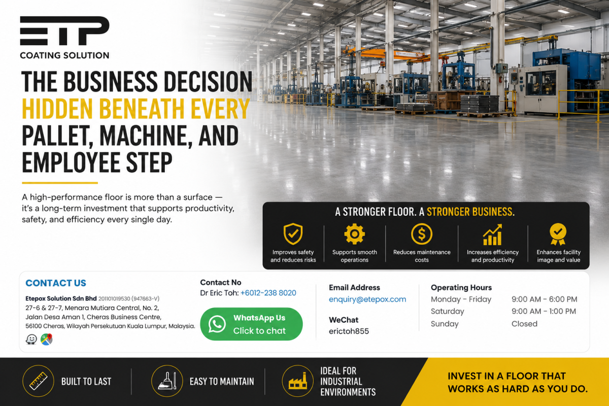 The Business Decision Hidden Beneath Every Pallet, Machine, and Employee Step