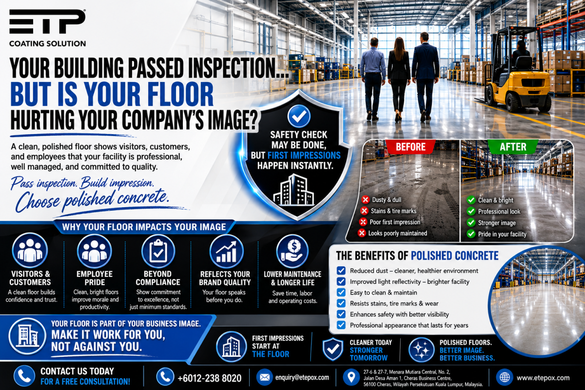 Your Building Passed Inspection... But Is Your Floor Hurting Your Company's Image?