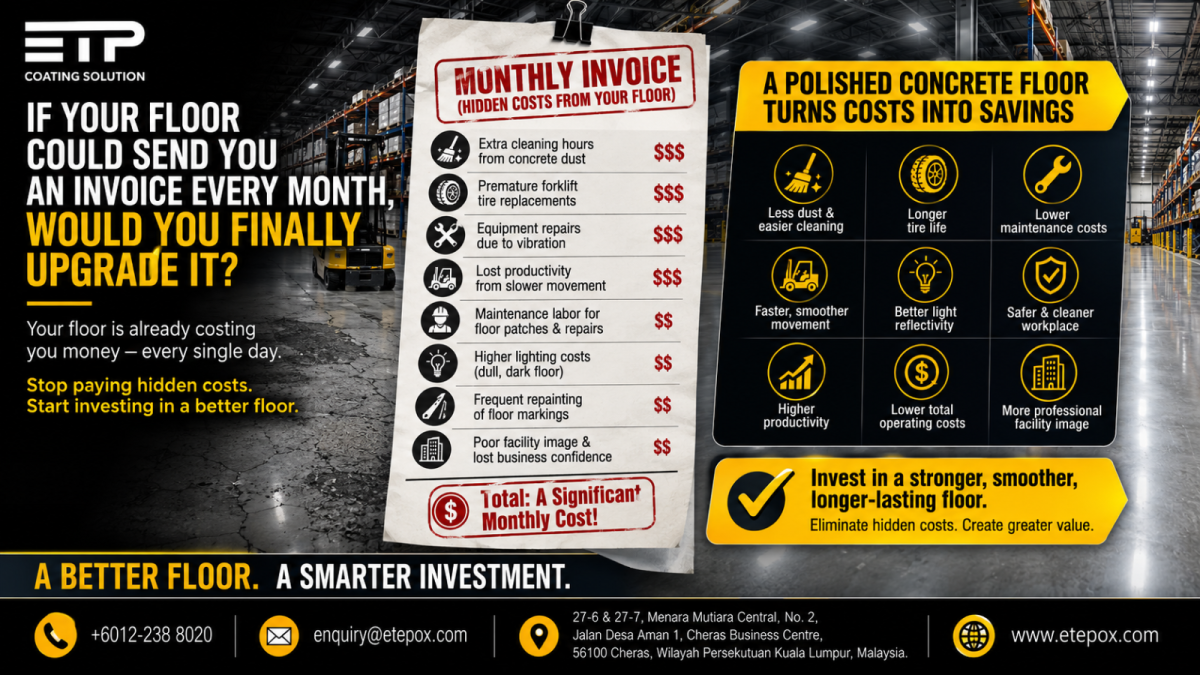 If Your Floor Could Send You an Invoice Every Month, Would You Finally Upgrade It?