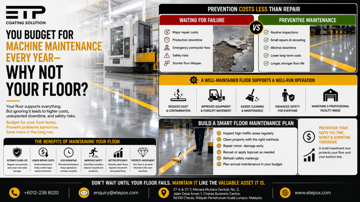 Your Epoxy Floor Should Protect Your Business��Not Become Another Maintenance Problem