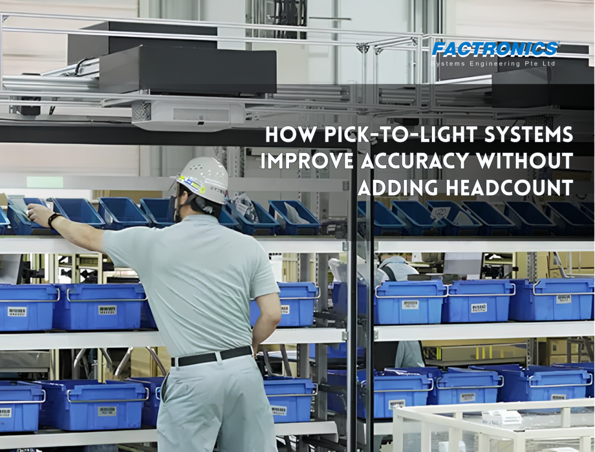 How Pick-to-Light Systems Improve Accuracy Without Adding Headcount