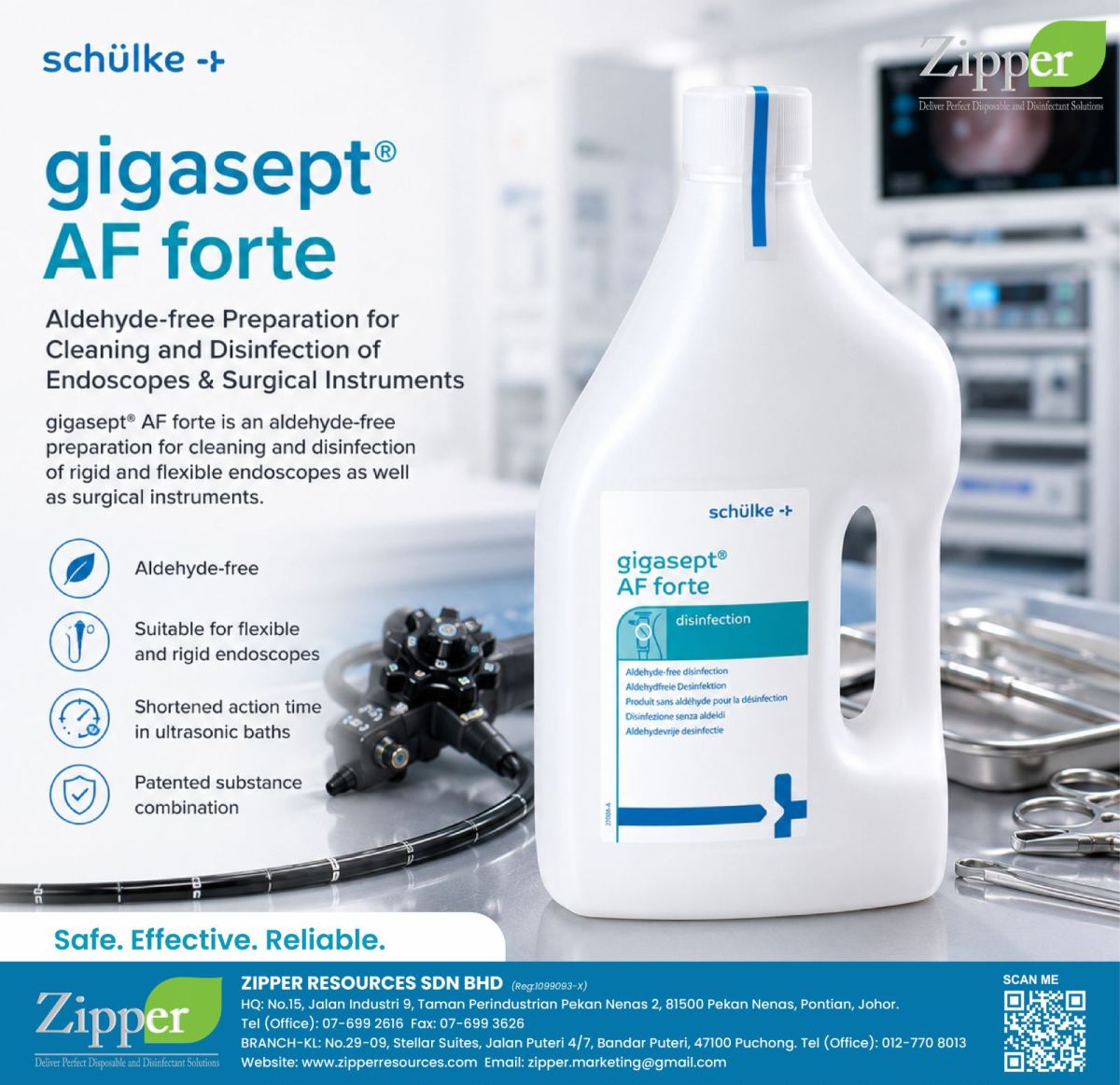 gigasept � AF forte   High-Level Cleaning & Disinfection for Medical Instruments