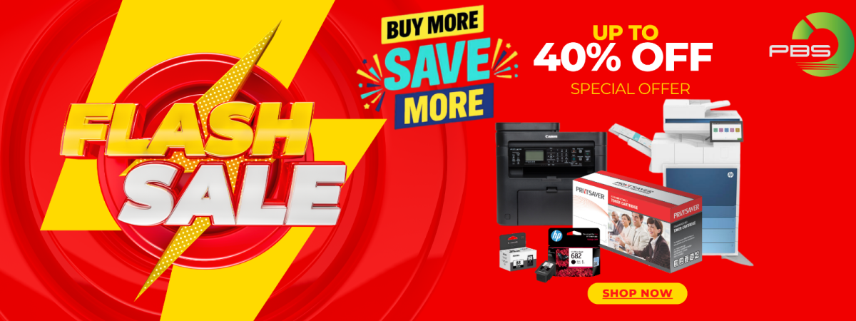Flash Sale: Up to 40% Off Printers, Toner Cartridges & Office Printing Solutions