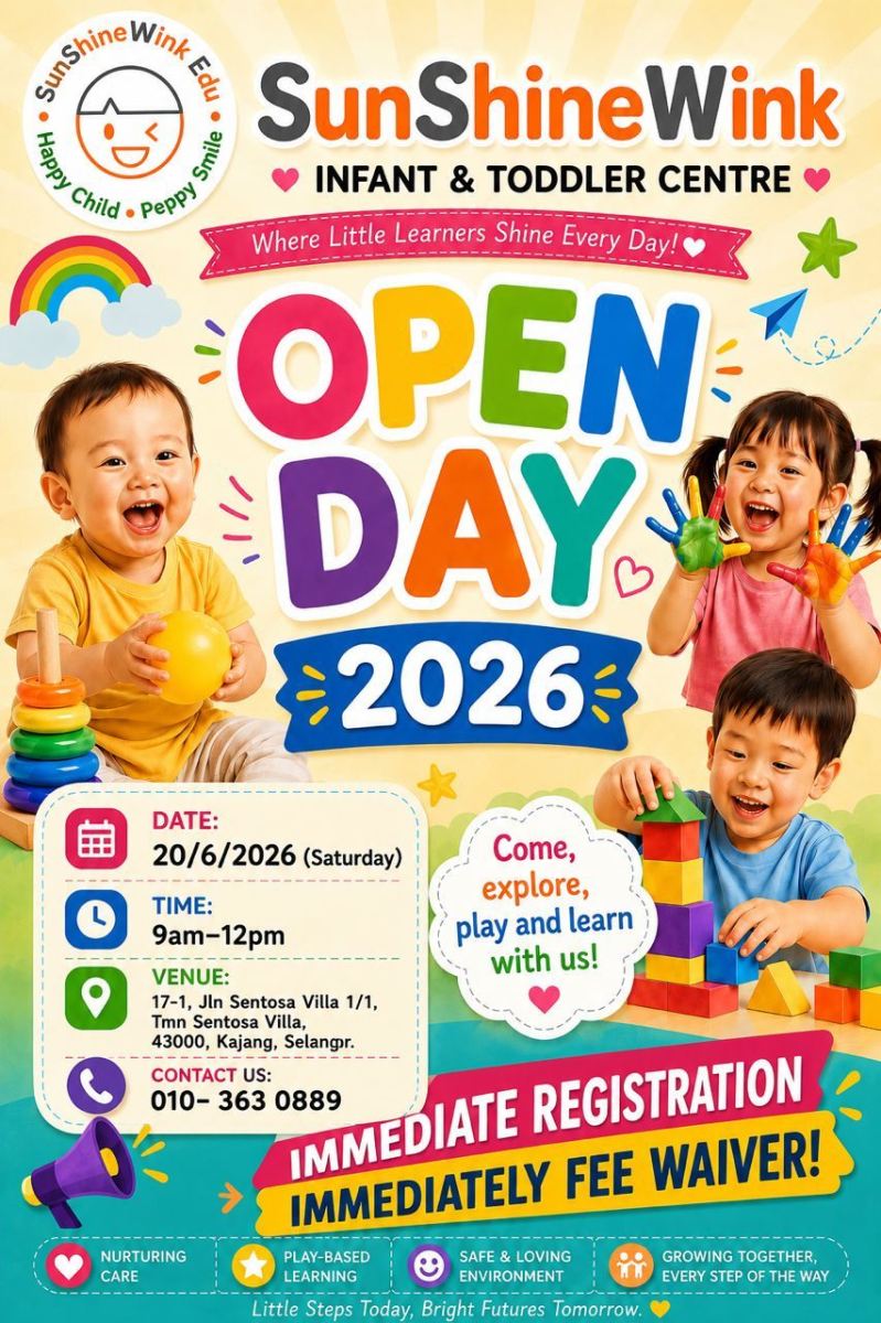 SunshineWink Open Day��Kajang Infant & Toddler Centre ������
