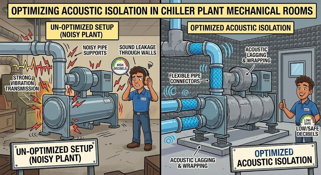 Optimizing Acoustic Isolation in Chiller Plant Mechanical Rooms