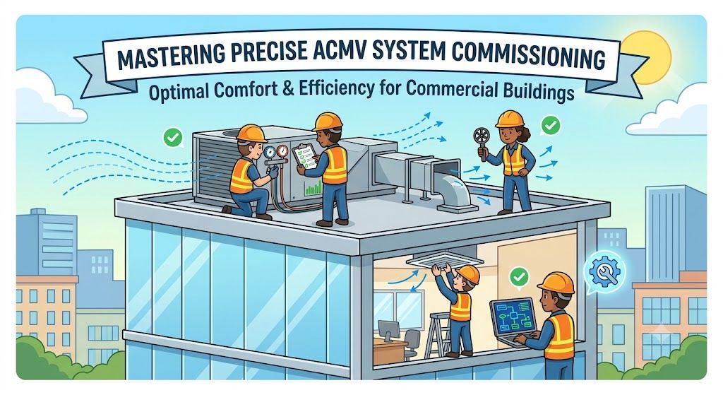 Mastering Precise ACMV System Commissioning for Commercial Buildings