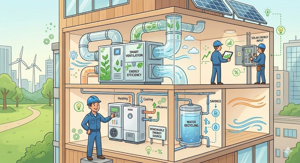 Optimizing Mechanical Infrastructure for Sustainable Building Operations