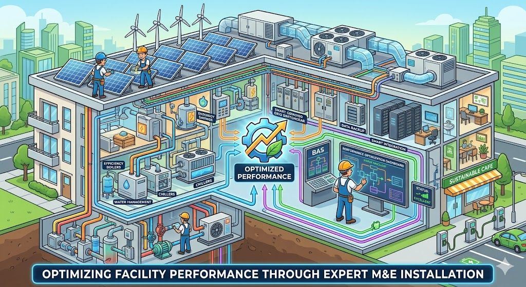 Optimizing Facility Performance Through Expert M&E Installation