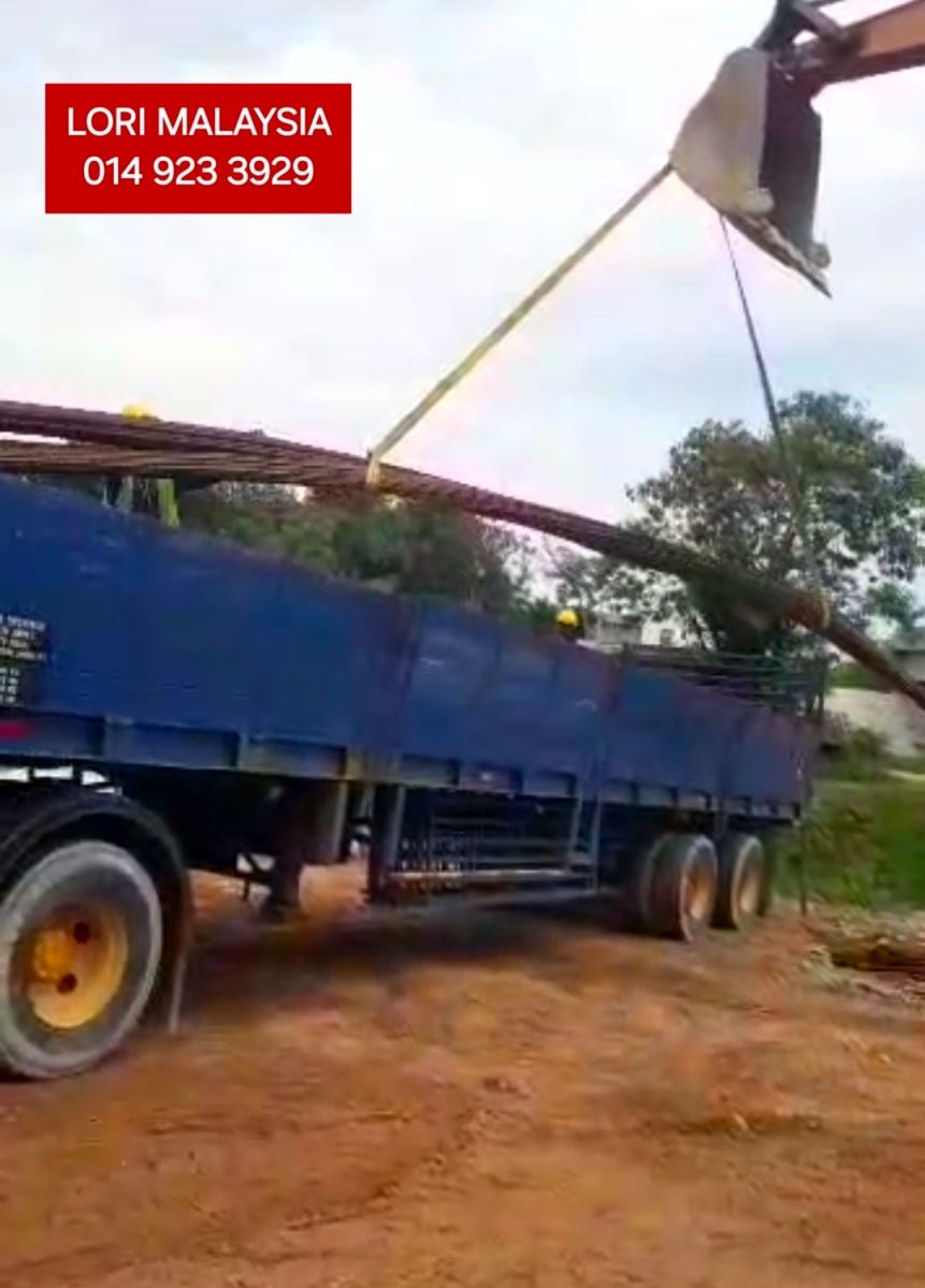 Lorry Trailer 40ft Cargo Pindah Barang Dari Nilai ke Port Dickson Negeri Sembilan
