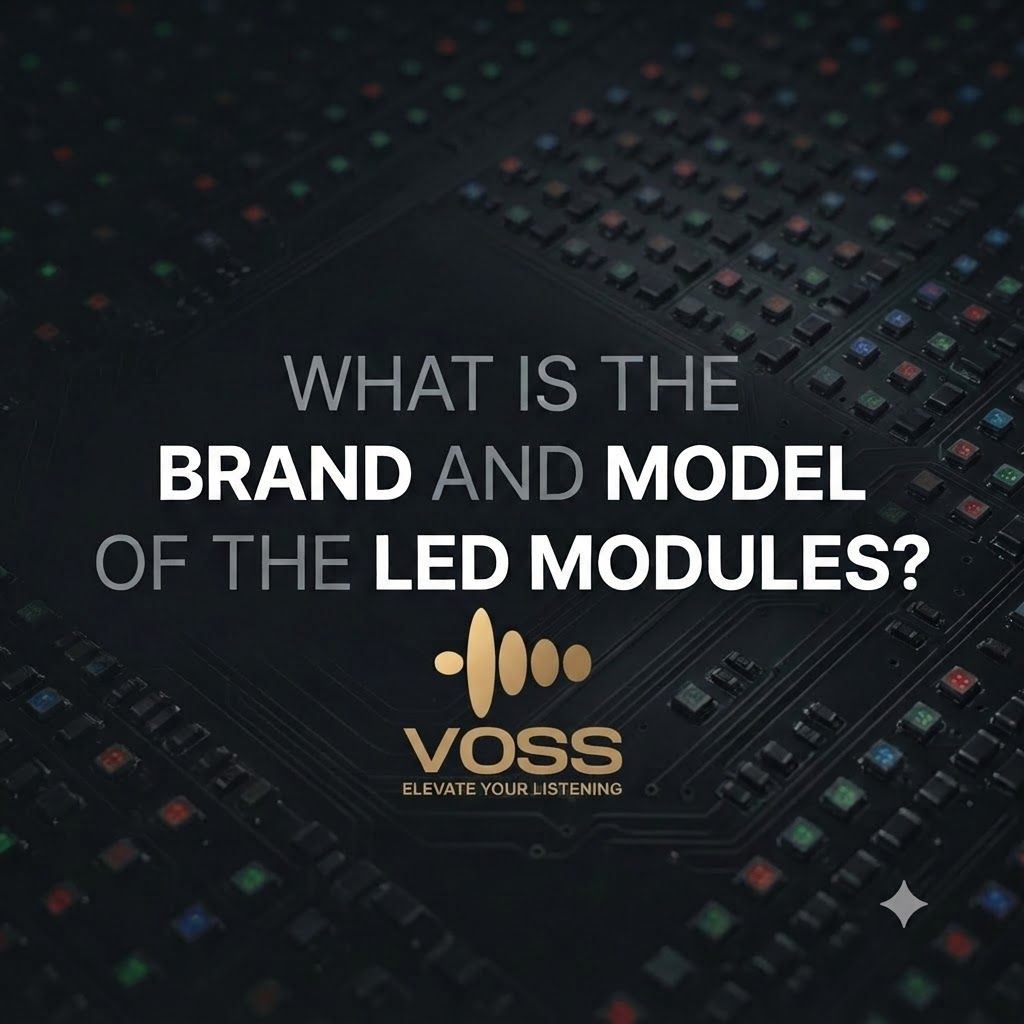 What is the brand and model of the LED modules? 