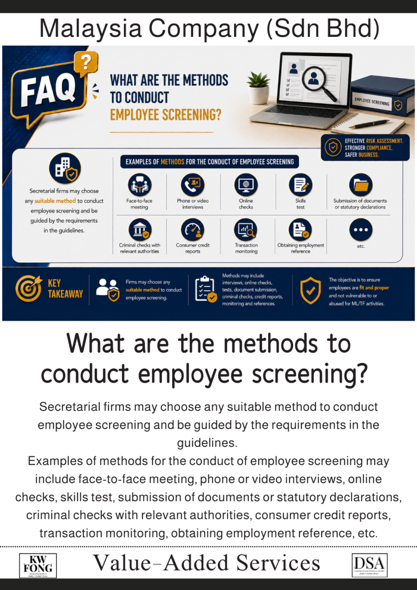 What are the methods to conduct employee screening? � � ��˾�����������ɲ�����Щ��ʽ����Ա��ɸ�飨Employee Screening����