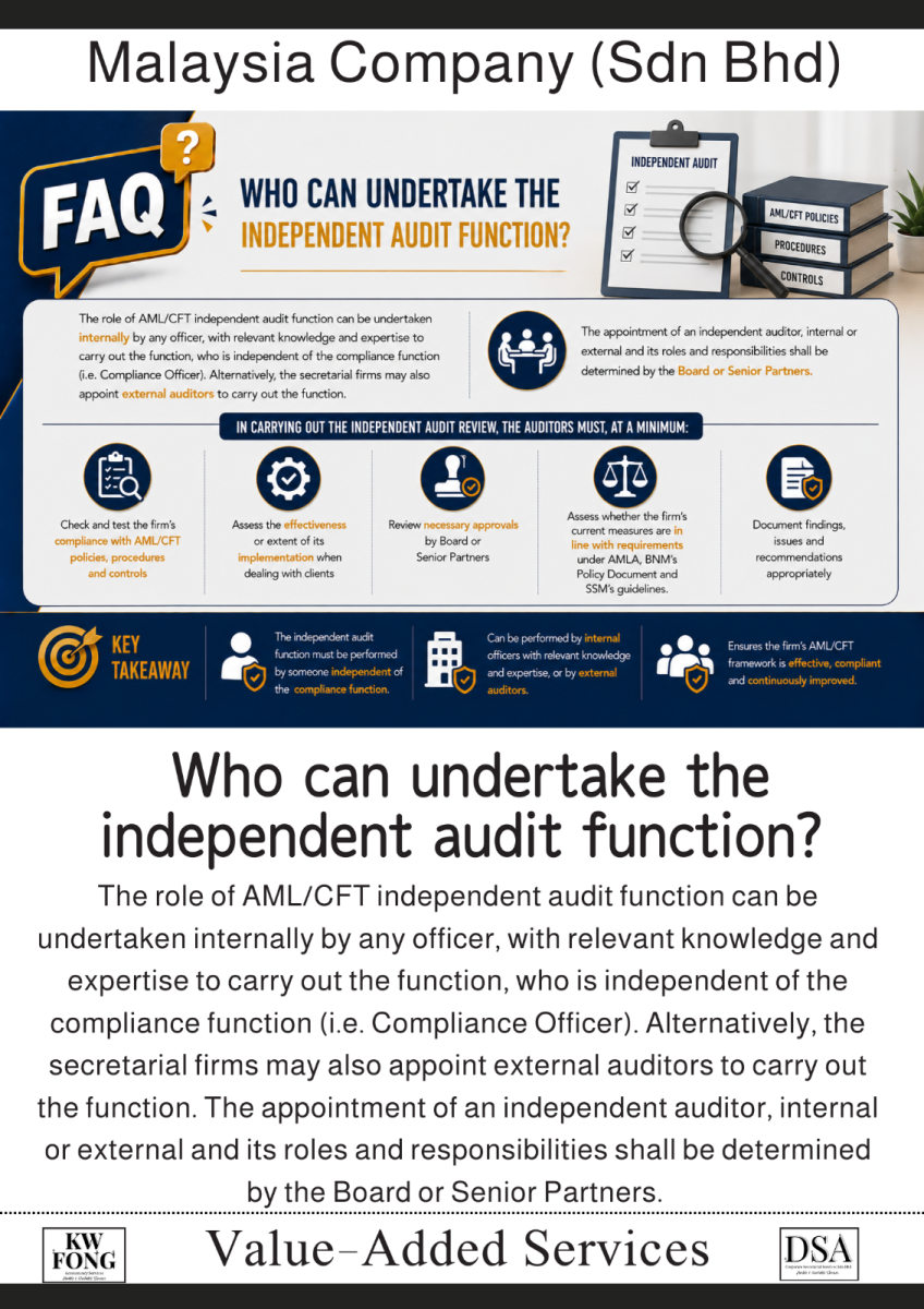 Who can undertake the independent audit function? � �˭����ִ�� AML/CFT �������ְ�ܣ�Independent Audit Function����