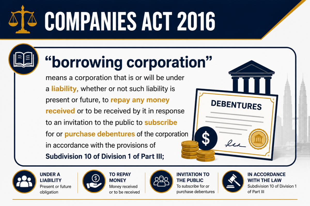 COMPANIES ACT 2016- Borrowing Corporation ��2016 �깫˾����- ��˾
