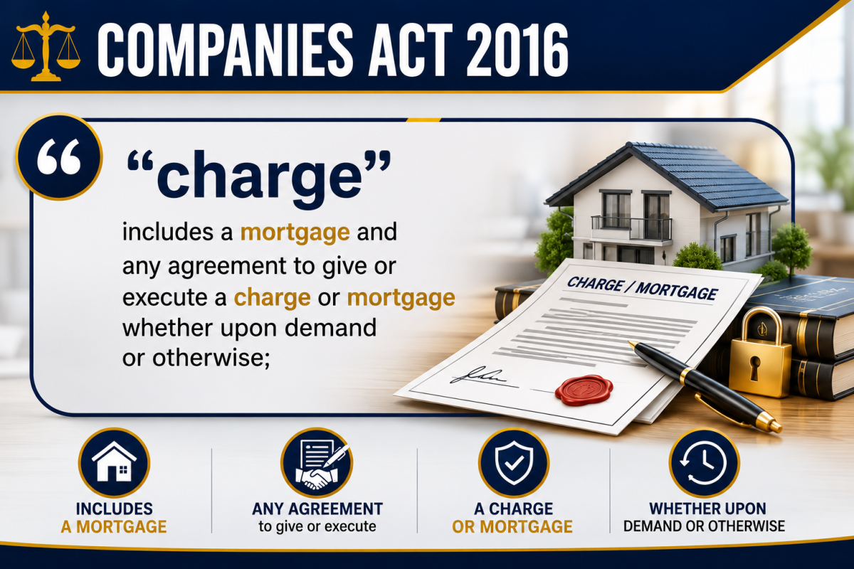 COMPANIES ACT 2016 (Act 777) charge Ѻ��
