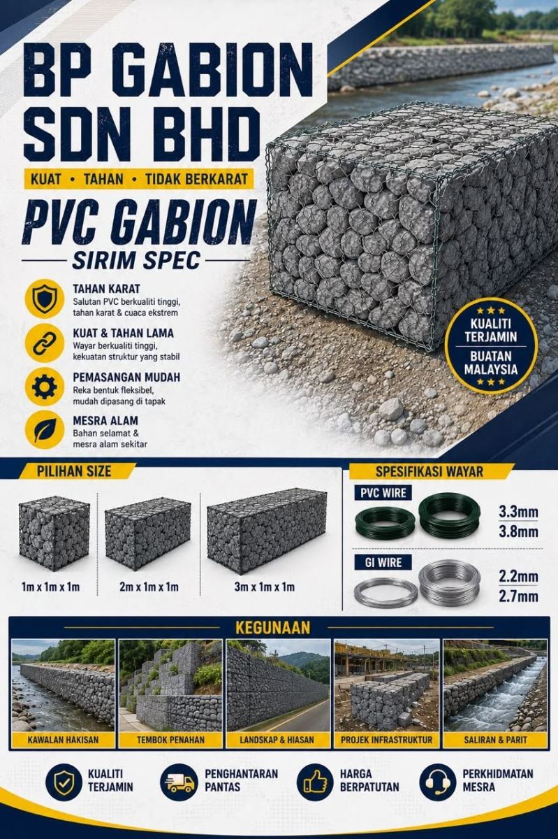 Gabion Manufacturer Malaysia