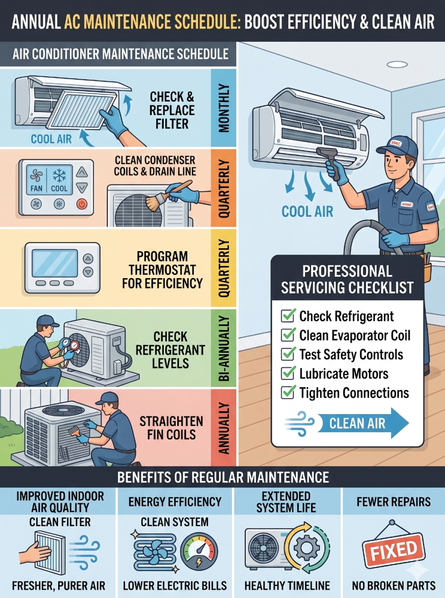 Berapa Kerap Servis Aircond Perlu Dilakukan?