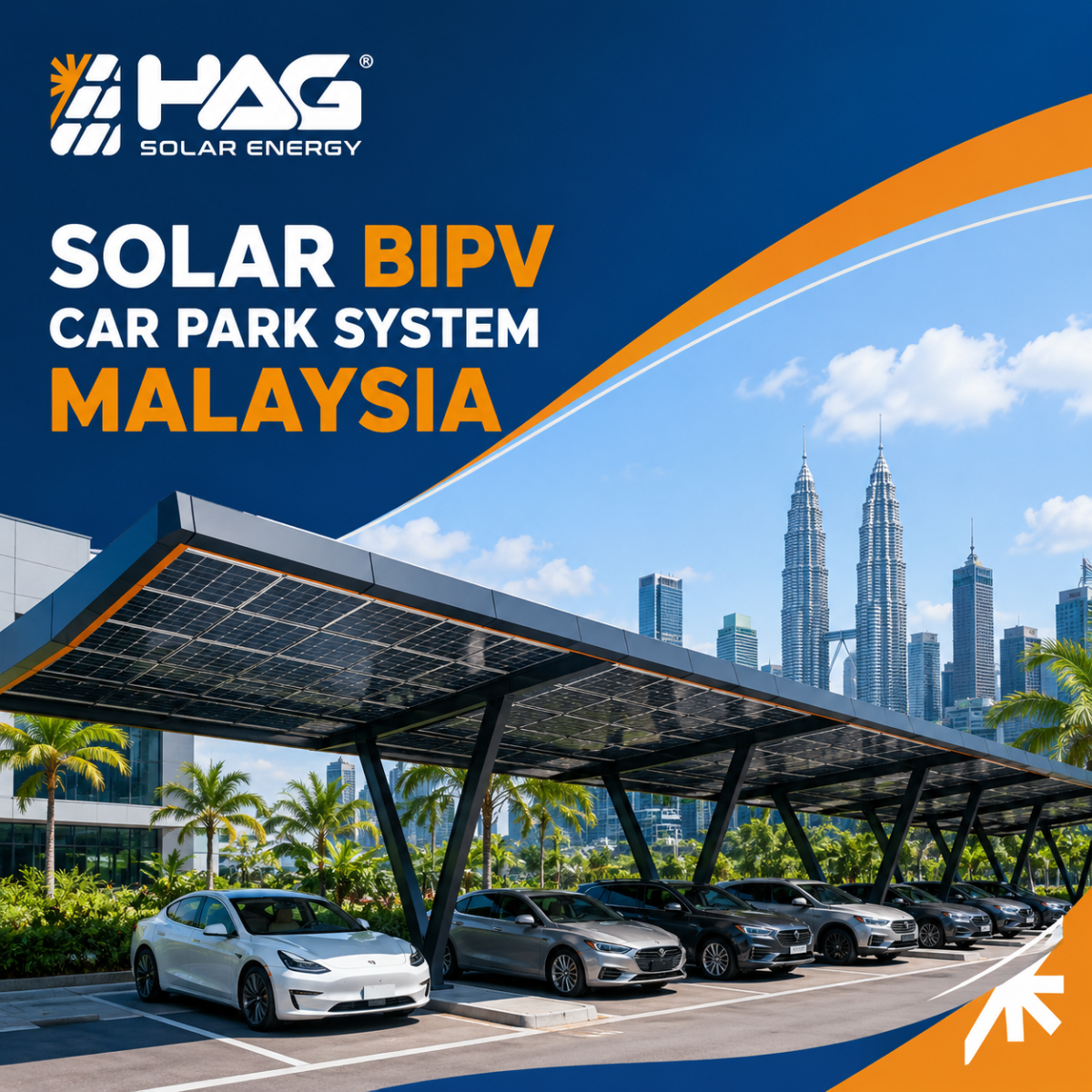 Solar BIPV Car Park System Malaysia