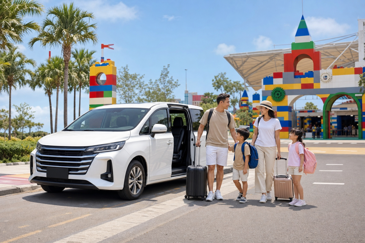 Singapore to Legoland Private Transfer for Family Trips to Johor