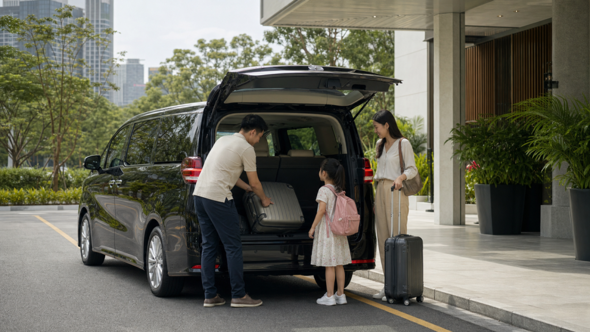 Singapore to Penang Private Car for Families, Luggage and Long-Distance Trips