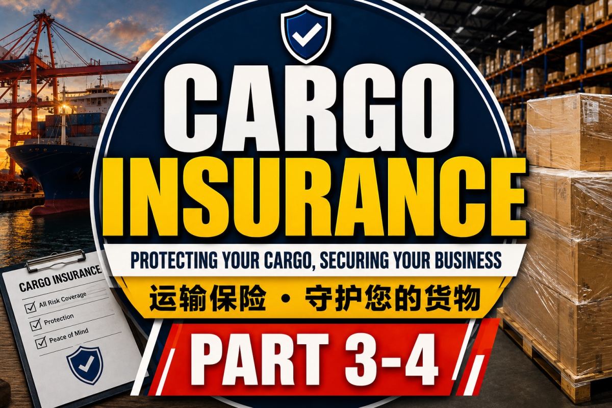 China to Malaysia Shipping Insurance Guide (Part 3) Cargo Damage, Cargo Loss & Claims Procedure