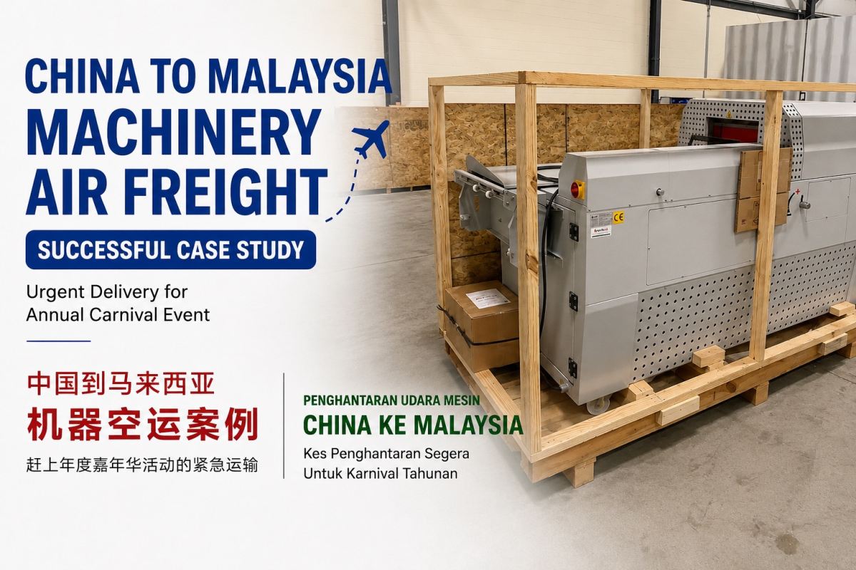 Kajian Kes Sebenar Penghantaran Mesin China ke Malaysia