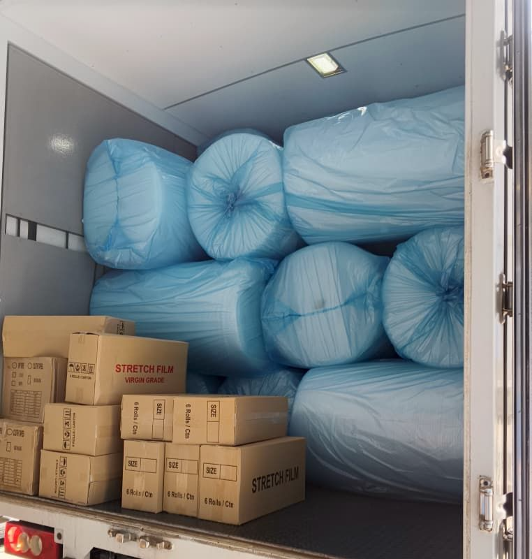 Weekend dispatch �� Getting ready to dispatch Bubble Wrap & Stretch Film to Semenyih Area ! 