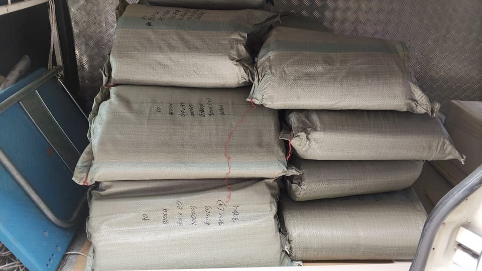 Delivery in Progress ~ Courier Bag / Parcel Bag loaded and heading to Setapak area ~
