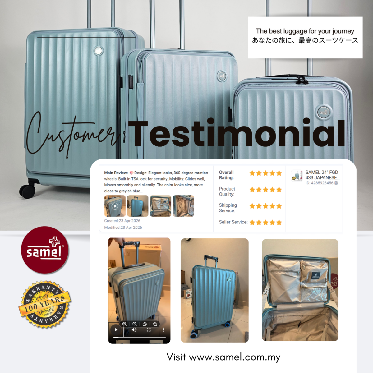 Nothing makes us happier than seeing your travel stories �p  And those 5+P reviews? Absolute bonus 