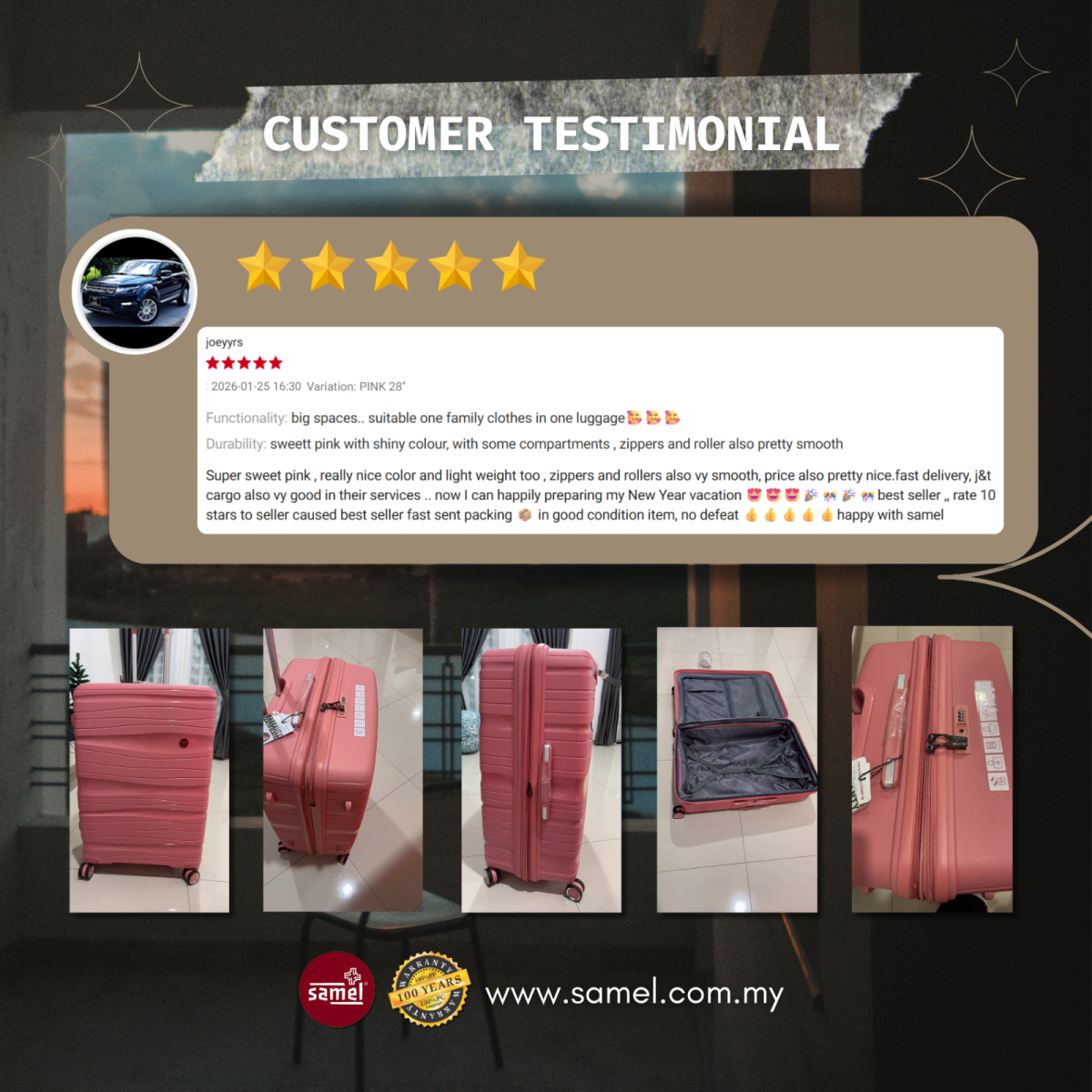 Big thank you to all our 5+P reviewers �p  You travelled with us, trusted us, and shared your experience 