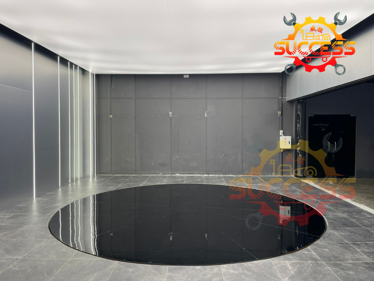 Car Turntable Supply & Installation for Luxury Car Showroom in Malaysia